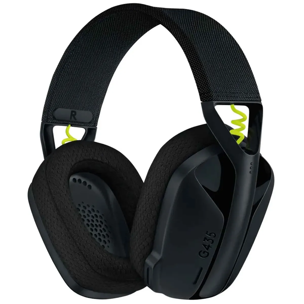 Ականջակալ Logitech Headset G435 Black, անլար, խաղային Lightspeed (L981-001050)