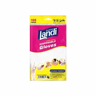 Disposable gloves in a plastci package - 100 pcs