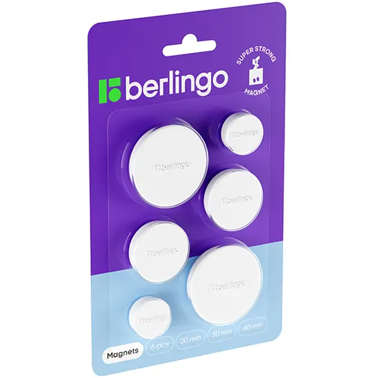 Super strong magnet for boards, 20 mm - 2 pcs, 30 mm - 2 pcs, 40 mm - 2 pcs