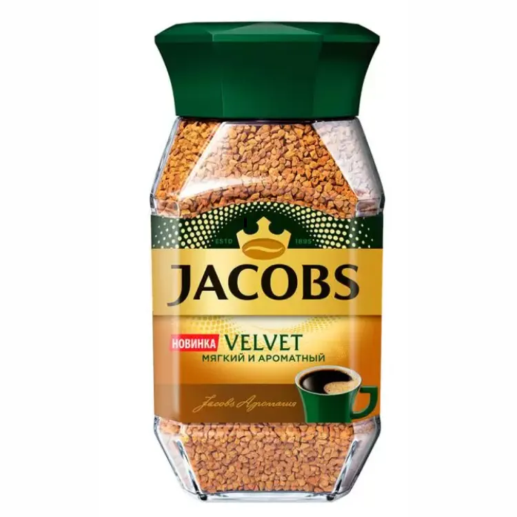 Кофе растворимый Jacobs Velvet 190 
