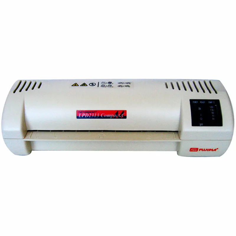 A3 Laminator: Laminating width - 240mm, speed - 0,3 m/min, thickness - max 0,6mm. Weight - 1,6 kg, dimensions - 450(L)*159(W)*72(H) mm