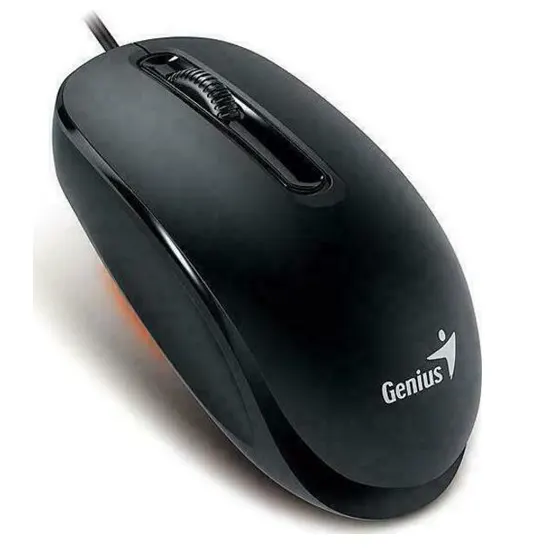 Мышь оптическая с прокруткой, разъем USB, DX-125