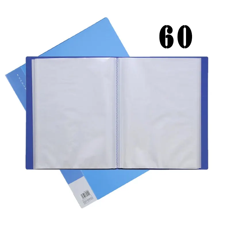 Թղթապանակ ցուցադրական, A4 ֆորմատի, 60 թափանցիկ ֆայլով