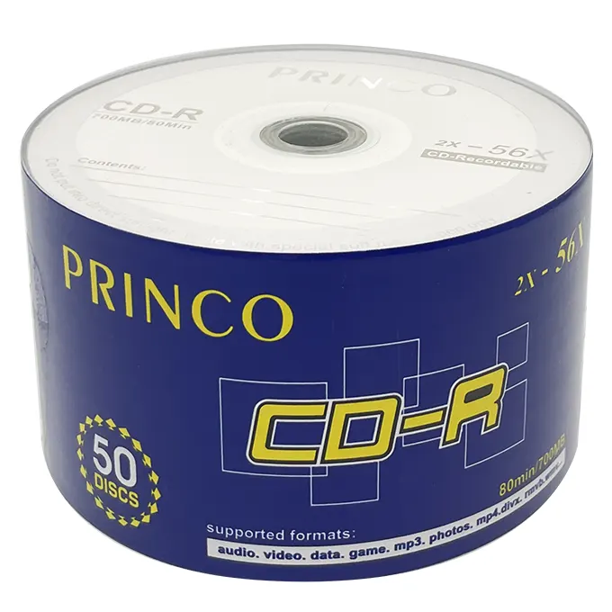 CD-R диск, 700 Мб, 52x, 50 шт