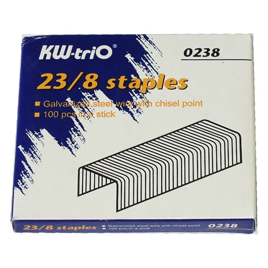 Staples No 23/8, 1000 pcs., staples 30-50 pages