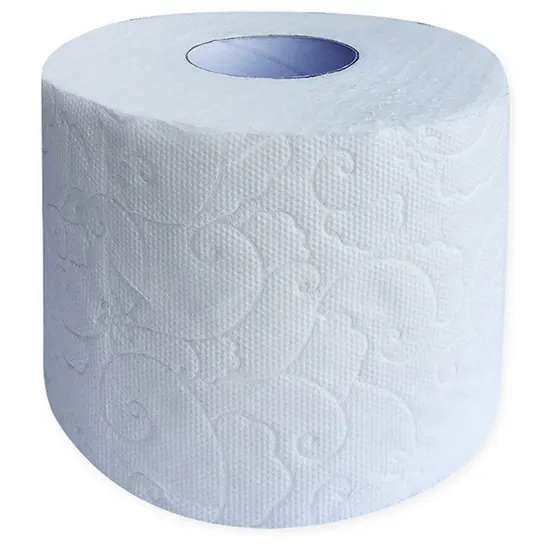 Toilet paper  3 ply,160 sheets, 9.7*12.4 cm sheet size, 20.5 m per roll