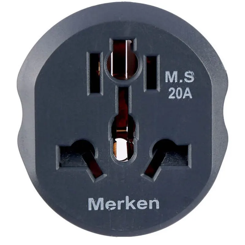 Универсальный электрический переходник на европейский стандарт эл.розеток