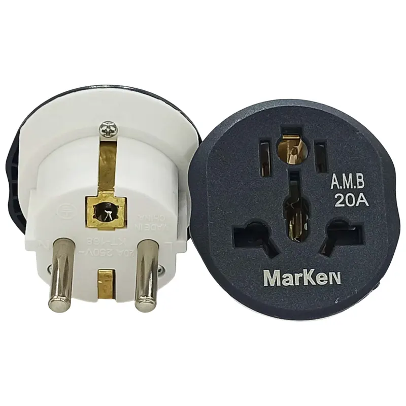 Универсальный электрический переходник на европейский стандарт эл.розеток