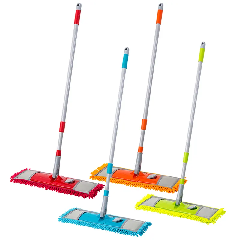 Floor cleaning rectangular MOP. Handle - 120 cm, header 40 см