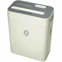 Cross-cut paper shredder with 17.4l wastebin CC1040, shreds paper into unreadable strips 4*29mm; 220 mm wide paper entry slot, Shredding capacity 10 pages. Auto start / stop. Weight 4.7kg. Input 230 Volt