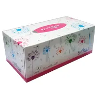Салфетки  3-х слойные в прямоугольной коробке, размер 23x8.5x11.5 см, 100 шт