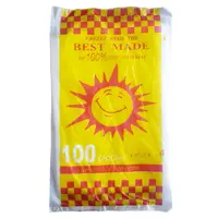 Պոլիէթիլենային տոպրակներ, թափանցիկ, բարակ, փաթեթի մեջ 60 հատ