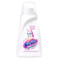 Пятновыводитель для тканей, Vanish Oxi Action, 1л, для белой одежды
