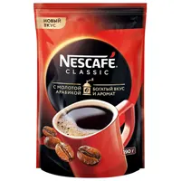 Кофе растворимый Nescafe Classic, со вкусом арабики, 190г