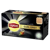 Чай Lipton в пакетиках. В упаковке 25 пакетов, Earl Grey, черный