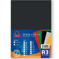 Binding cover, A3, 250 gsm, black