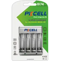 Charger, for charging both AA and AAA