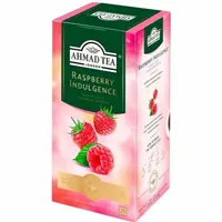 Black Tea in packets. 25 bags per box, Raspberry Indulgence