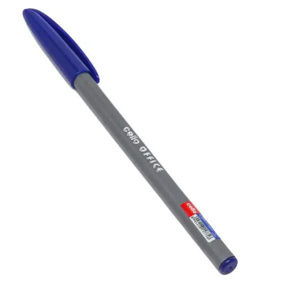 Ball pen, Cello office, blue