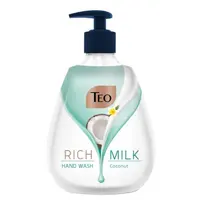 Мыло жидкое, 400мл, Rich Milk Coconut