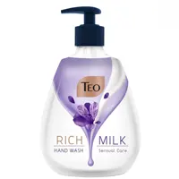 Мыло жидкое, 400мл, Rich Milk