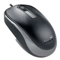 Մկնիկ լարային օպտիկական GENIUS DX-125S USB Black+Grey
