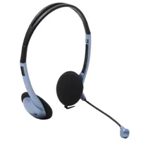 Наушники с микрофоном Genius HS-02B, длина шнура 1.8м.
