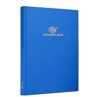 Книга канцелярская, формат А5, твердный переплет, 96 листов (2QR), в линию