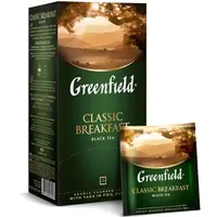 Tea bags, 25 bags per box, Classic Breakfast, black