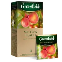 Чай в пакетиках, 25 пакетов в упаковке, Mellow Peach