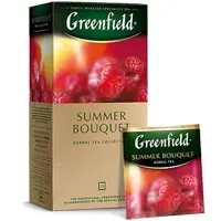 Чай в пакетиках, 25 пакетов в упаковке, Summer bouquet