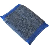 Sounge with metal mesh surface