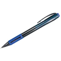 Ручка шариковая  с пружинным механизмом, SL-400, толщина стержня 0.7мм, синяя