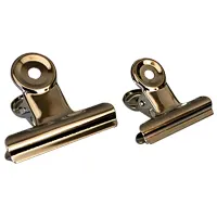 Binder clip, 22mm, efficiently binds from 50 to 80 pages, 6 pieces in a pack