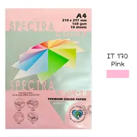 Бумага А4, 100 листов, 80гр, розовая