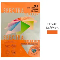 A4 paper, 80gsm, 100 pages, saffron