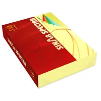 Бумага цветная, А4 80гр, 500 листов, желтая