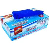 Միկորֆիբրե անձեռոցիկներ, 24 հատ կապույտ, տուփով։