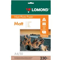 Photo paper, Matt, A4 format, 230 gr., 50 sheets, Lomond 0102016