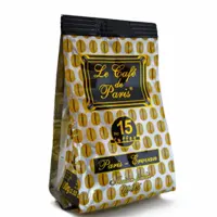 Le Cafe de Paris No 15, 50% Арабика Иргачиф,  45% Арабика Мока, 5% Робуста, 100 г.