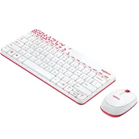Ստեղնաշար + մկնիկ անլար Logitech MK240 Nano , Nano White (L920-008212)