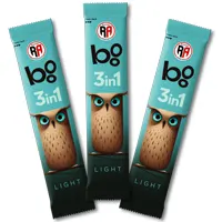 Երեքը մեկում լուծվող սրճային ըմպելիք՝ սուրճի, սերուցքի և շաքարի բնական խառնուրդով, Թույլ