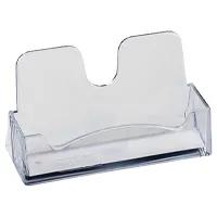 Stand for business cards, transparent 40 * 100 mm