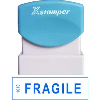 Штамп размер печати 45 мм, "FRAGILE" (Хрупкий)