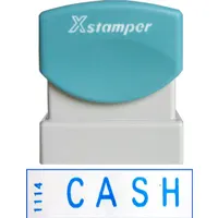 Штамп размер печати 45 мм, "CASH" (Наличными)