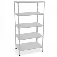 Мetal rack 5 shelves, the maximum loading of one shelf is 100 kg. Size H*W*D 1800*1000*500 sm. Delivery within 3 business days.