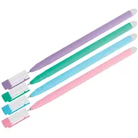 Գրիչ գելային ջնջվող թանաքով, կապույտ, 0.5մմ., տարբեր գույների պատյան