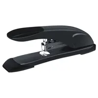 Stapler 50 pages,  "Steel and Style", staples No23/10, metalic body, black