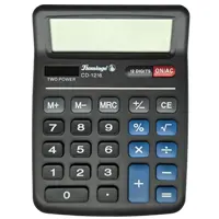 Калькулятор CD 1216, 12 цифр, средний размер (11см*14см)