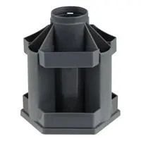 Desk stand "Maxi Desk", plastic, rotating, gray